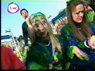 Slime Time Live and Carrie spoof