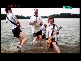 Wet scenes from Music Video Weltmeister