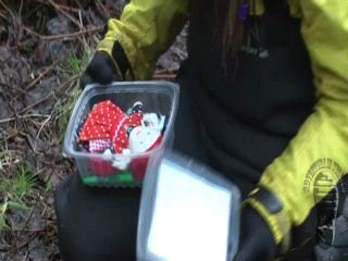 Spring geocaching