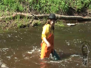 Hilarious rainwear walk