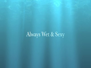 Sharron takes a luxurious bubble bath...