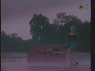 Kix - Cold Shower music video:-Singer in Green Dress Gets Wet