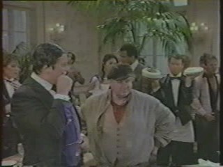 Two of a Kind; Olivia Newton-John wet food fight