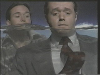 Visa Ad; people in a tank