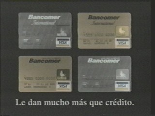 Visa Ad; people in a tank