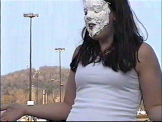 Four pies in the face