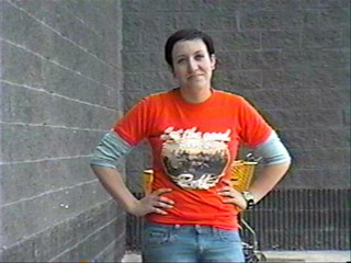 Two girls , two pies