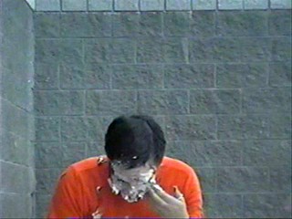 Two girls , two pies