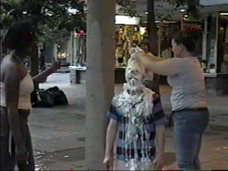 Two girls pie me 8 times (Male WAM) !