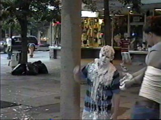 Two girls pie me 8 times (Male WAM) !