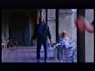 German TV - lady in rain - 