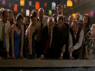 Danny Deckchair - pool scene