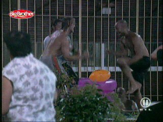 Big Brother 5 German fully clothed poolparty (11.6.04)