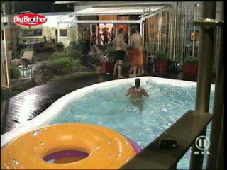 Big Brother 5 German fully clothed poolparty (11.6.04)