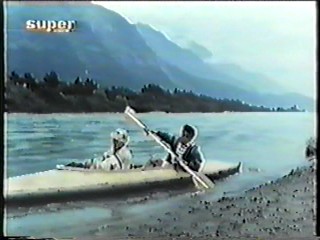 old German movie - Canoe