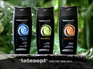 Tetesept Douchegel - advertisment