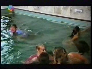 German movie - pool scene