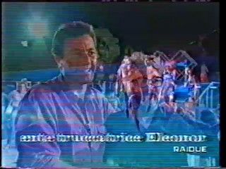 RAI2 - Show with people ending up in the pool