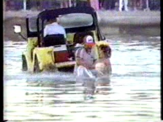 Swamp Buggy Queen Dunking