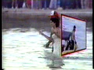 Swamp Buggy Queen Dunking