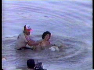 Swamp Buggy Queen Dunking