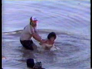 Swamp Buggy Queen Dunking