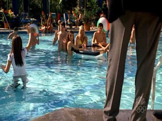 TV Series 'Las Vegas'pool toss