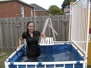 Jessie Dunked In a Business Suit