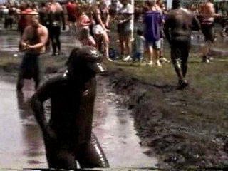 Mud Volleyball & Wrestling