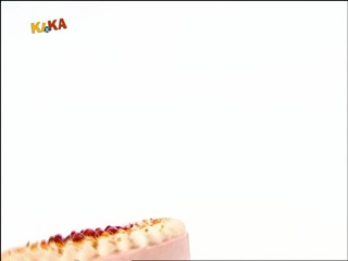 Male presenter caked