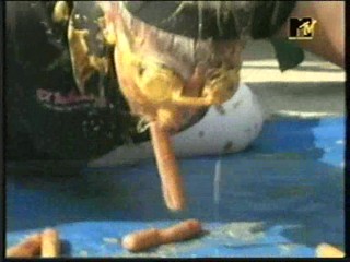 I Bet You Will: mustard toss