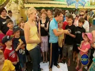 Toasted TV-Pip Puts Stuff Down Her Pants