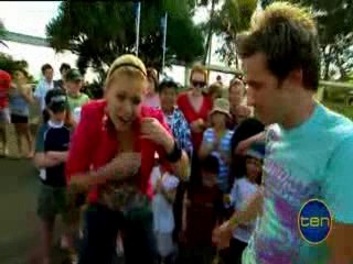 Toasted TV-Pip Puts Stuff Down Her Pants