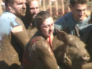 Pig Wrestling - 2006 Thresheree