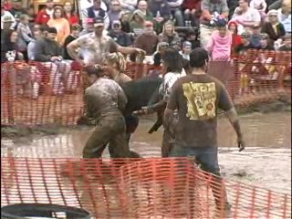 Pig Wrestling - 2007 Thresheree : Episode 1