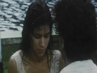 Le Jaguar; Patricia Velasquez swim scene