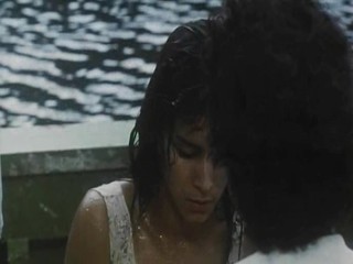 Le Jaguar; Patricia Velasquez swim scene