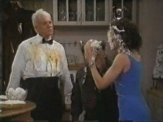 Rhea Perlman, Stacy Keibler, and Rachel York pied.