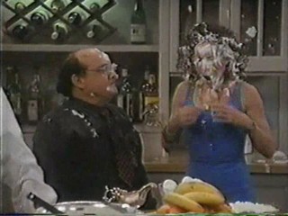 Rhea Perlman, Stacy Keibler, and Rachel York pied.