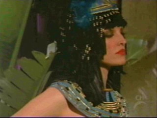 Rhea Perlman, Stacy Keibler, and Rachel York pied.