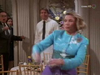 Dharma and Greg Food Fight