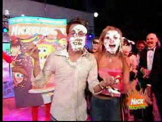 Alanis Morisette music video, pie scene