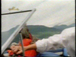 Red mini dress, white shirt