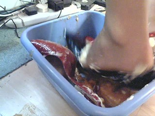 Another of my messy high heel videos