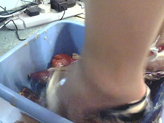 Another of my messy high heel videos