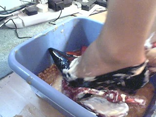 Another of my messy high heel videos