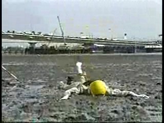 Japanese TV messy slapstick scenes