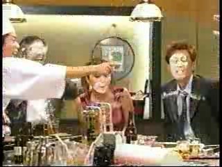 Japanese TV messy slapstick scenes