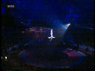 Laura Miller at the Monaco Circus Festival 2005