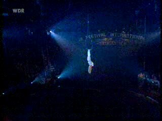 Laura Miller at the Monaco Circus Festival 2005